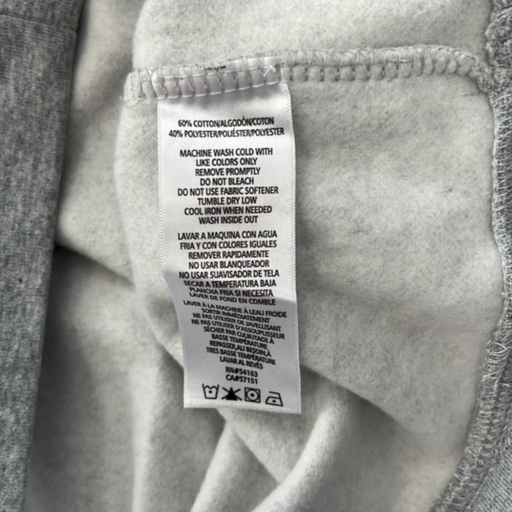 Calvin Klein Gray Crewneck Logo Sweatshirt Size 1X - Picture 6 of 9